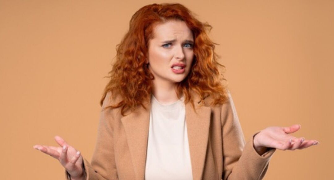 confused lady contemplating workers comp risks